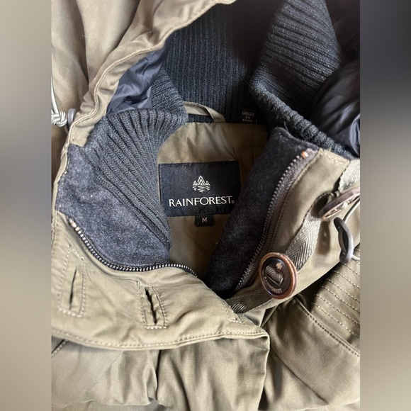 Rainforest Thermoluxe Parka Jacket size medium - Picture 6 of 7